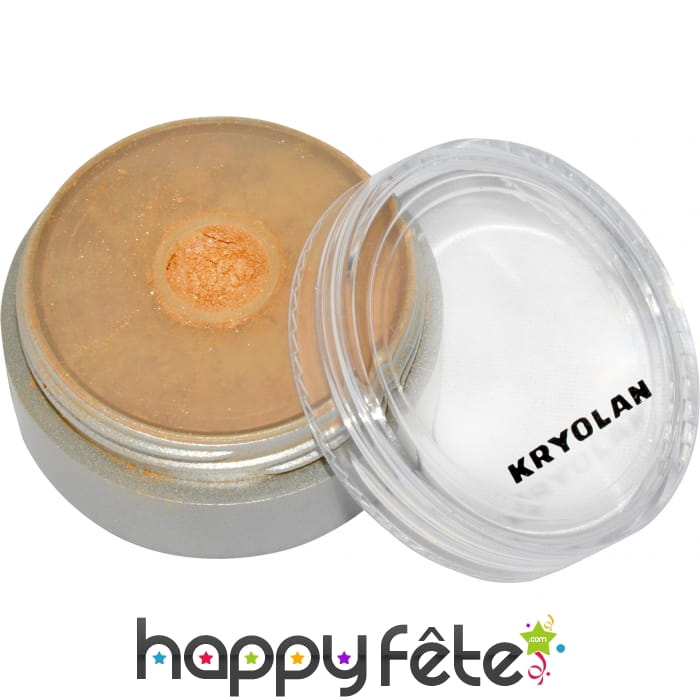 Poudre orange satinée volante sp332