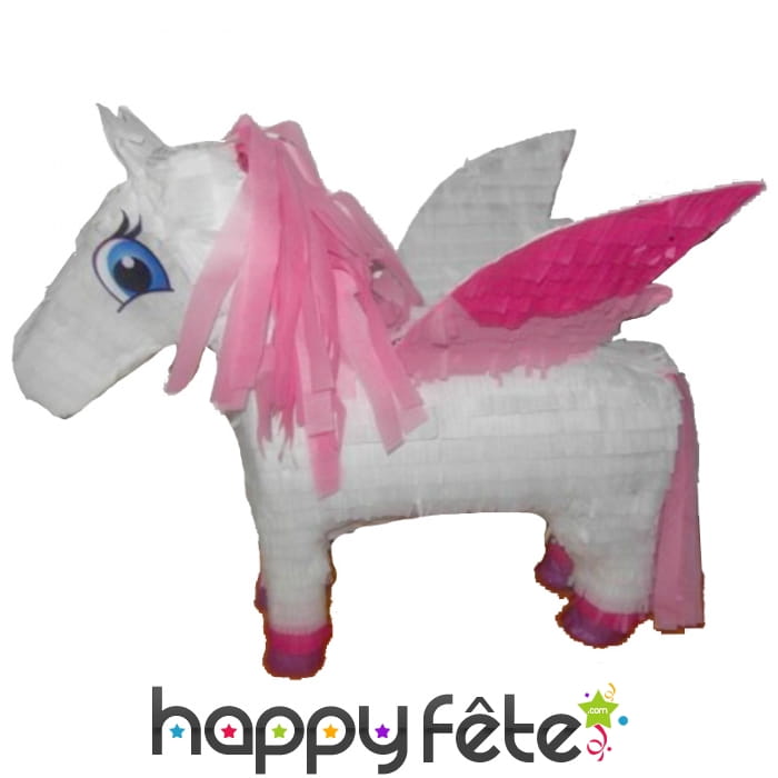 Pinata poney avec ailes