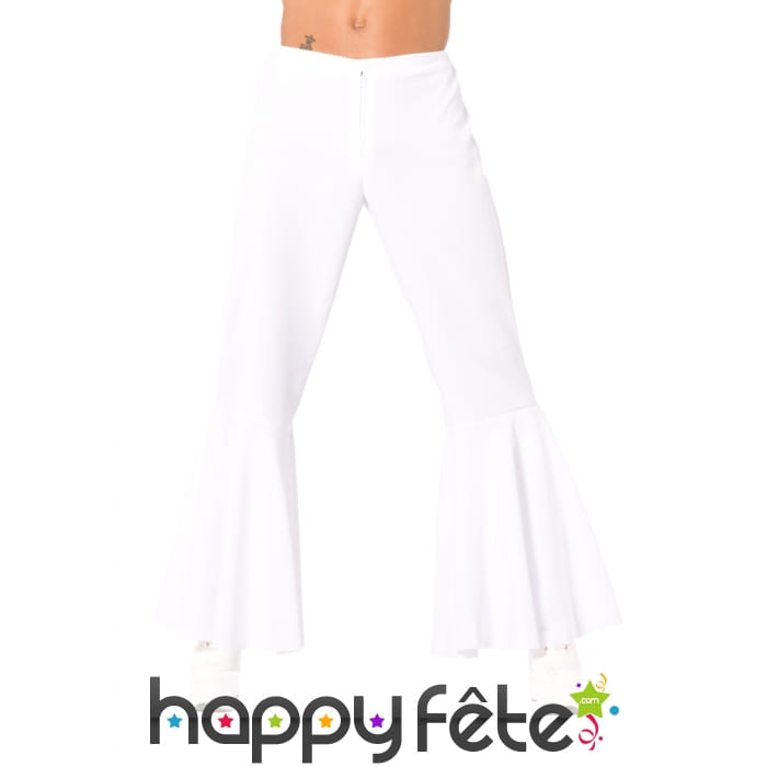 Pantalon patte def blanc