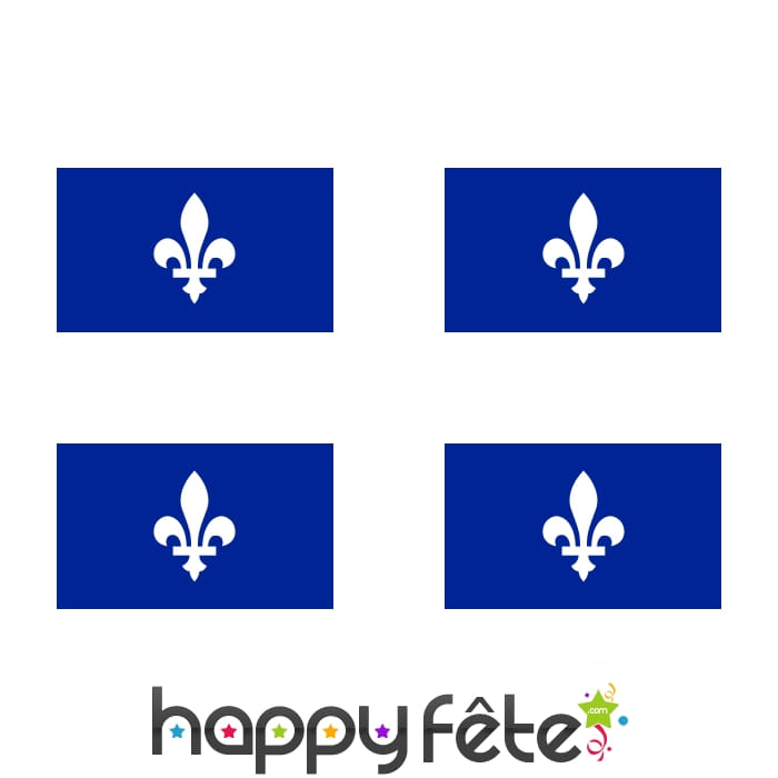 Pavillon province du Quebec 100 x 150 cm