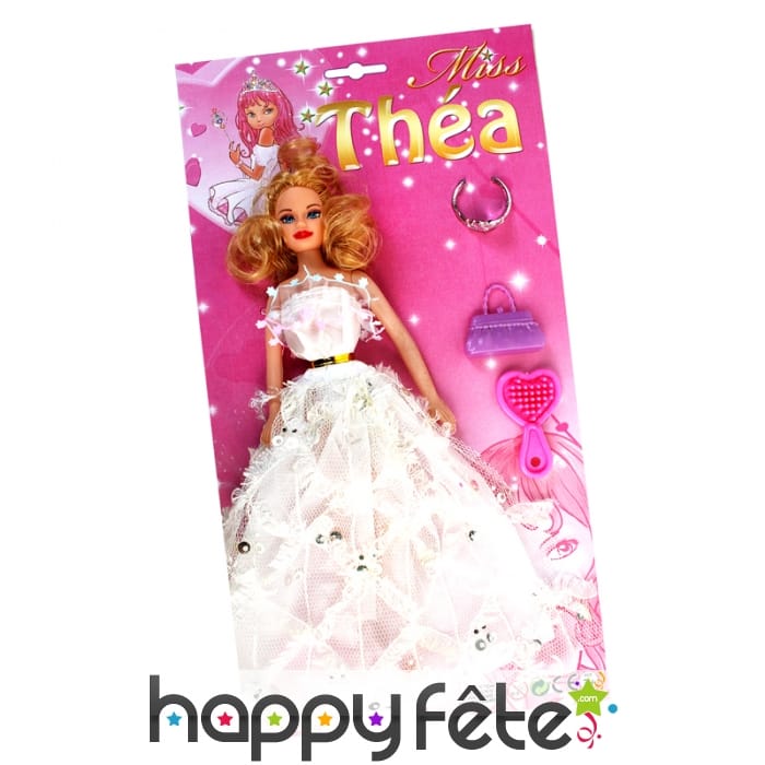 Poupée princesse et accessoires