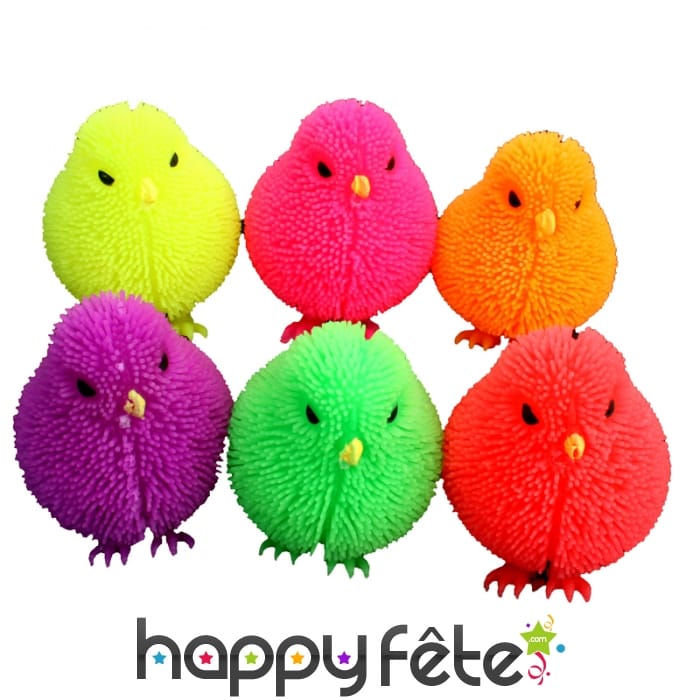 Puffer poussin lumineux