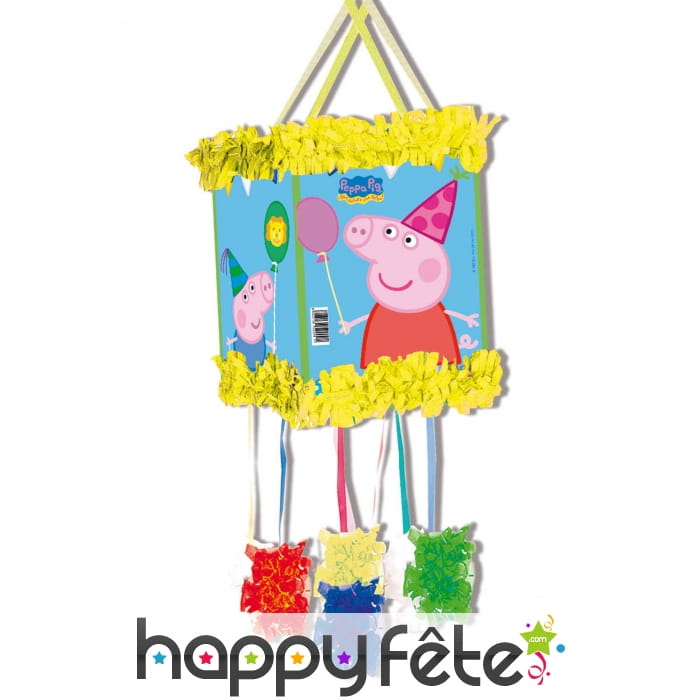 Pinata Peppa Pig à franges