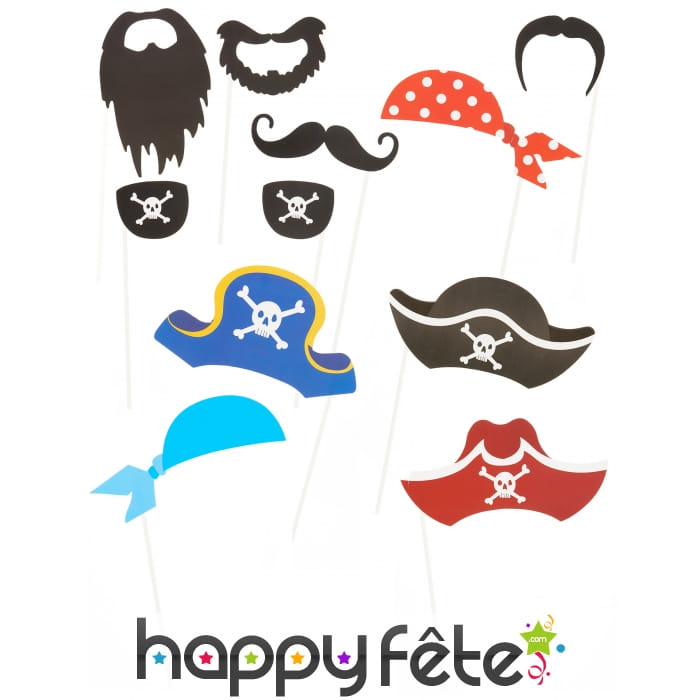 Pack photobooth thème Pirate