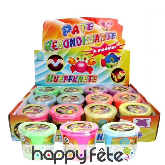 Pate rebondissante assortie