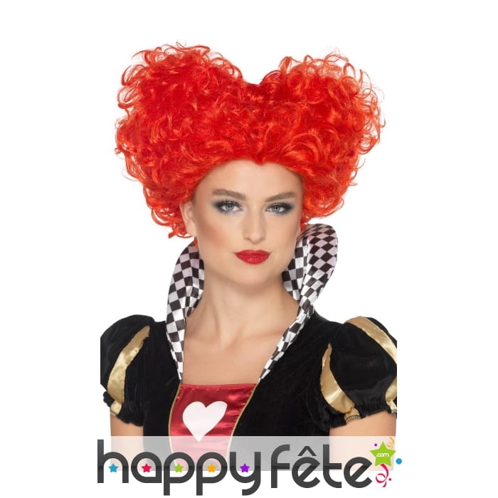 Perruque reine de coeur