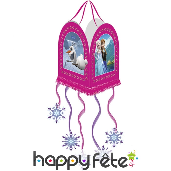 Pinata reine des neiges à tirer