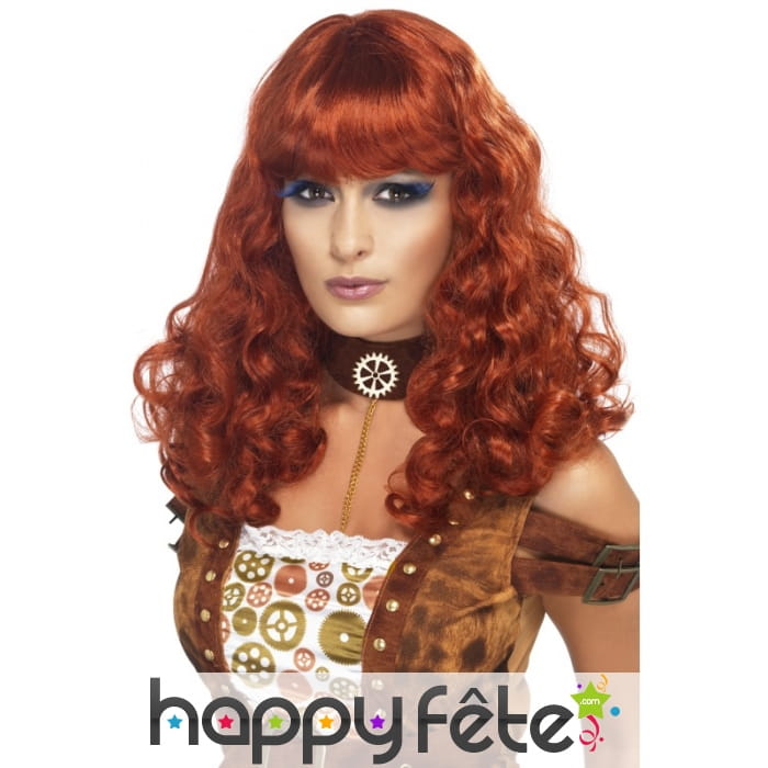 Perruque steampunk aubrun