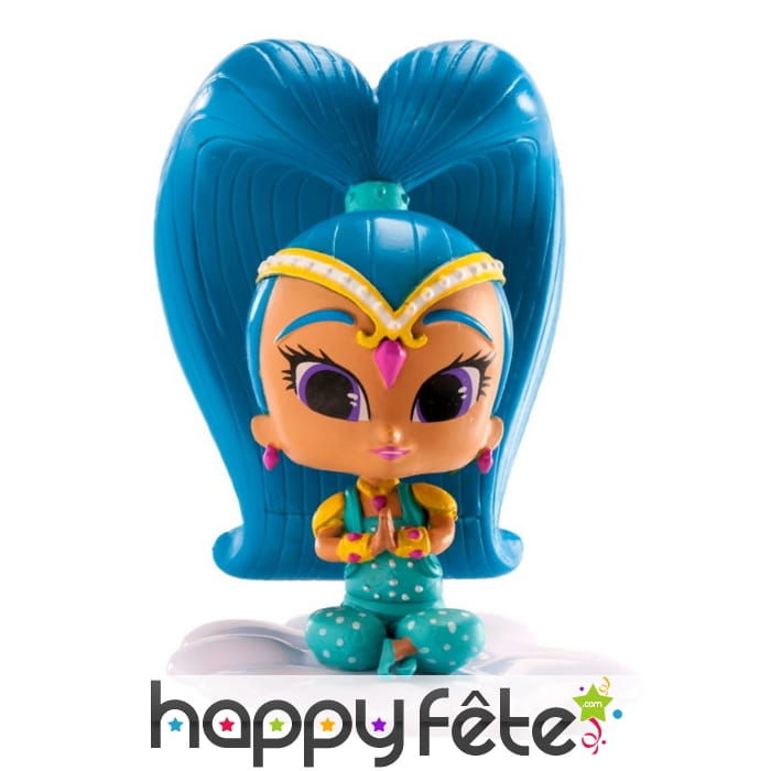 Personnage Shimmer and Shine bleu en plastique 8cm