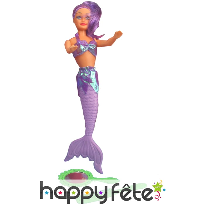 Poupée sirène articulée
