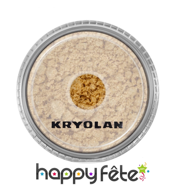 Poudre satinée dorée clair, 3g