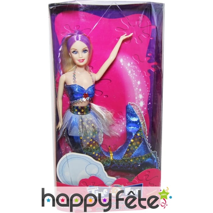 Poupée sirène multicouleur