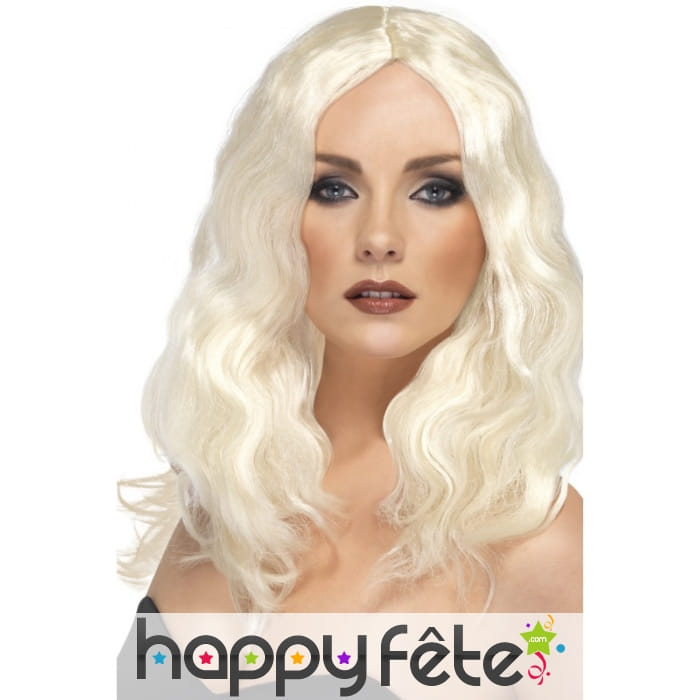 Perruque superstar platine
