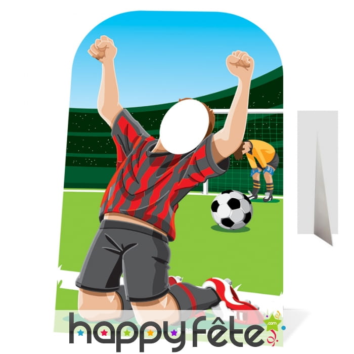 Passe tête attaquant de football, taille enfant