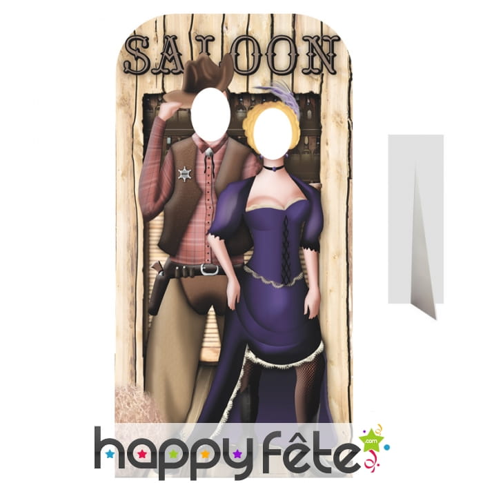 Passe-têtes couple Western