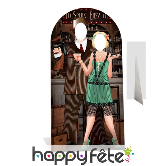 Passe-têtes de couple des années folles