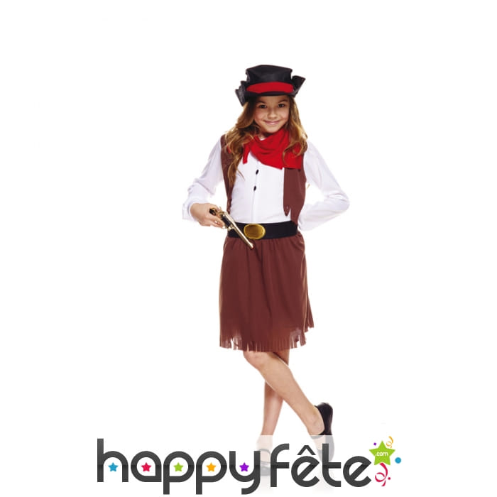 Petite tenue de cowgirl pour fillette