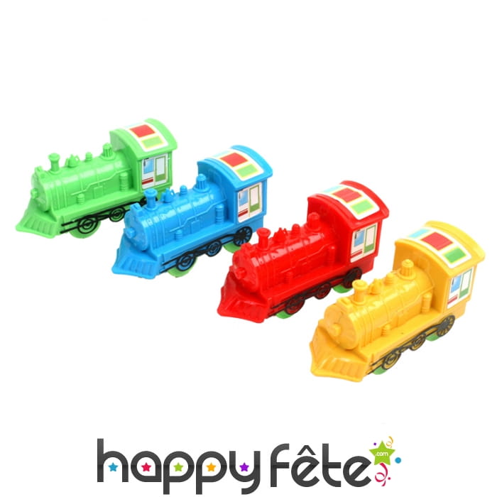 Petit train en plastique à rétro friction