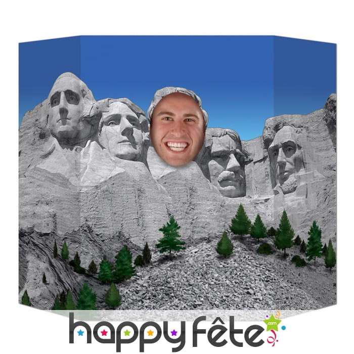 Passe tête Mont Rushmore