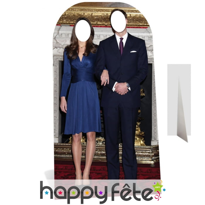 Passe-têtes princier de couple, William et Kate