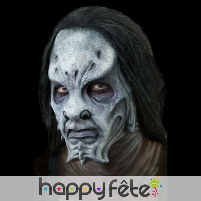 Prothèse visage alien en mousse