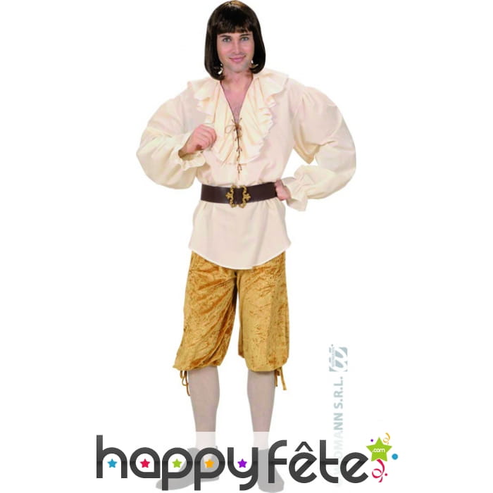 Pantalon velours beige