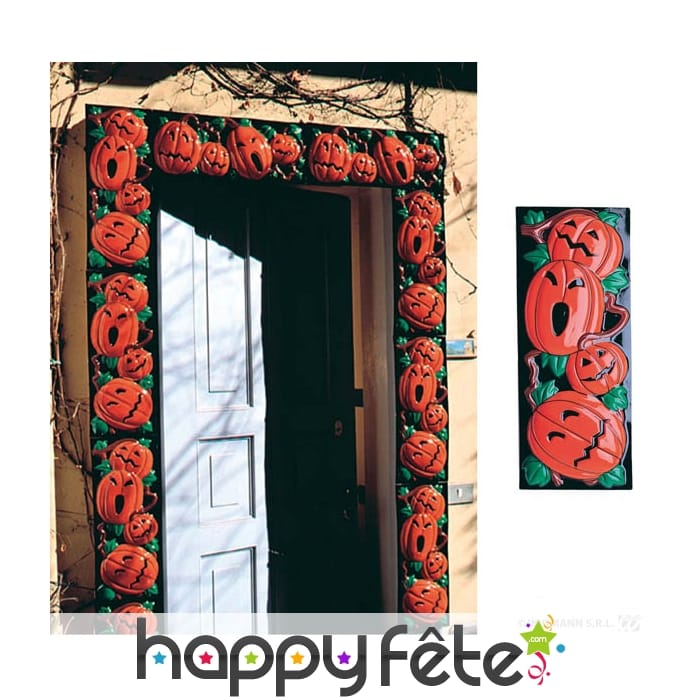 Planches verticales citrouilles