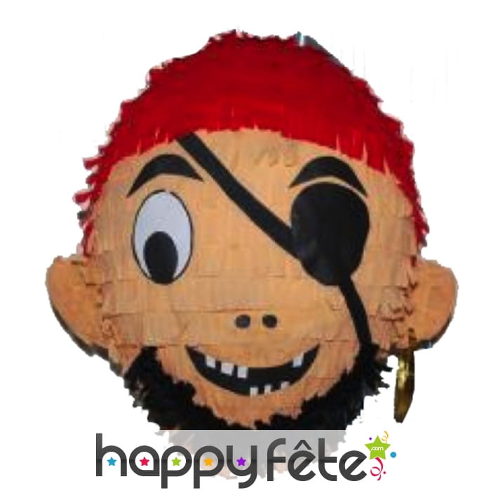Pinata visage de pirate