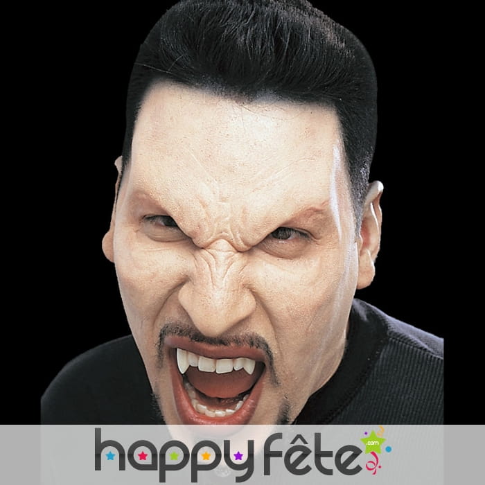 Prothèse visage de vampire en mousse