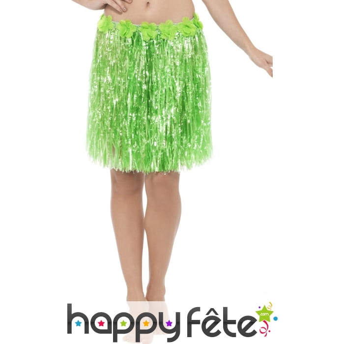 Pagne vert fleuri Hawaïen