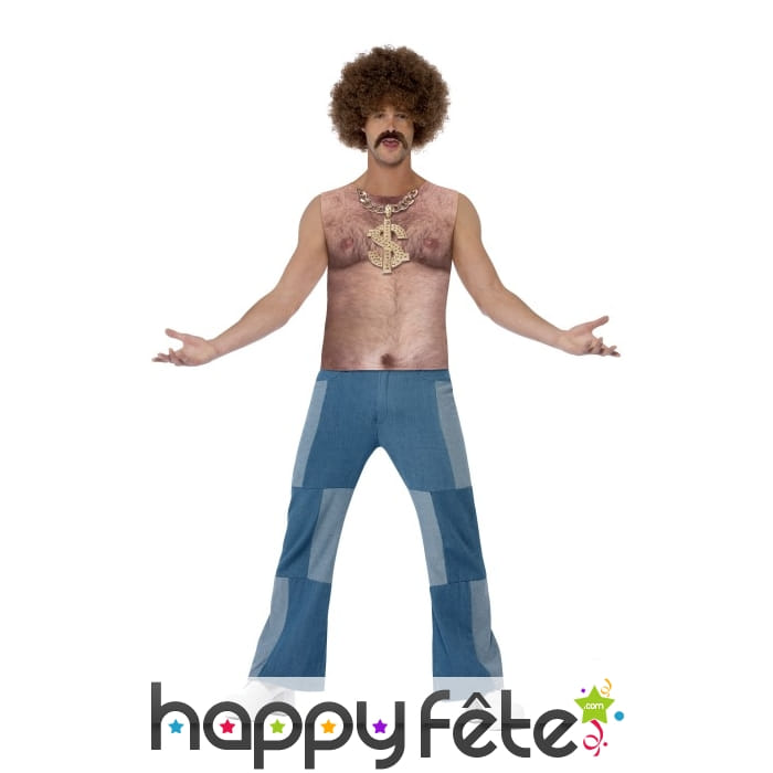 Poitrine velue imprimée, réaliste