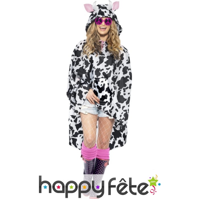 Poncho vache imperméable