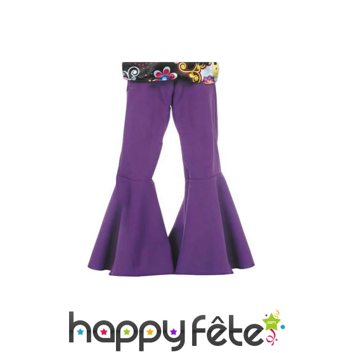 Pantalon violet patte def