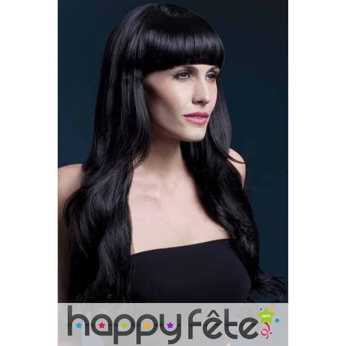 Perruque Yasmin de 71cm noire