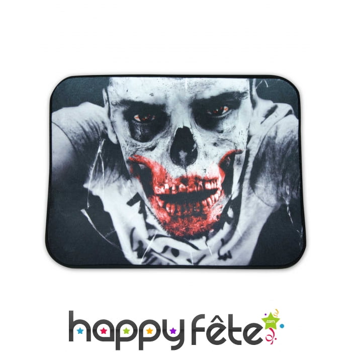 Paillasson zombie lumineux et sonore