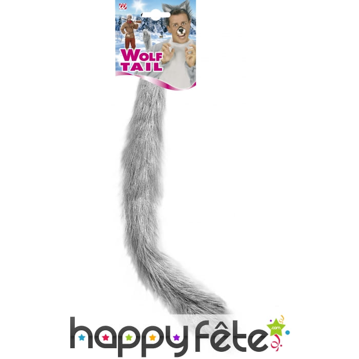 Queue de loup en peluche
