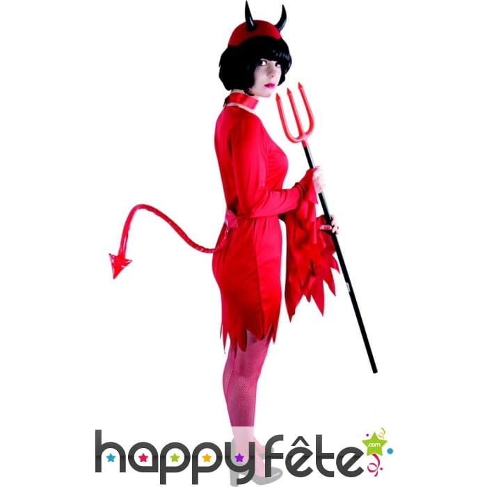 Queue fourchue de diable rouge