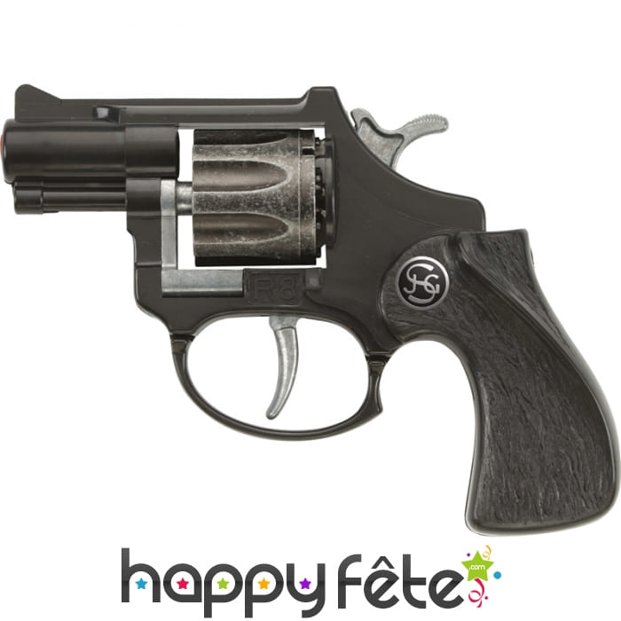 Revolver 8 coups canon court