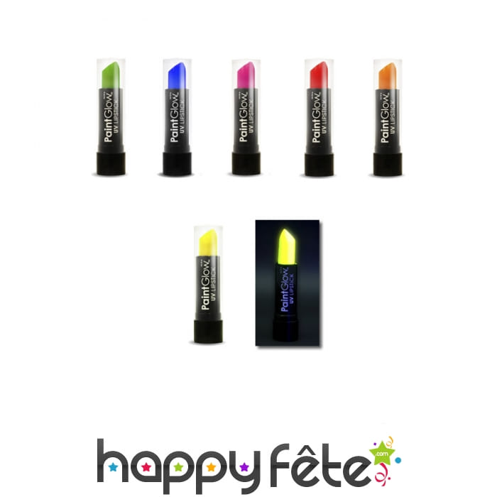 Rouge à lèvres fluo UV, 4g