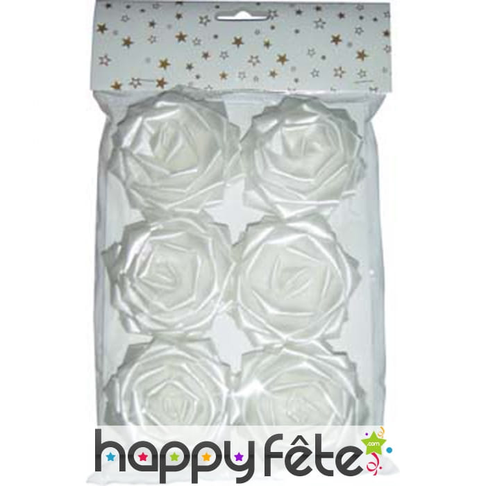 Roses décoratives assorties