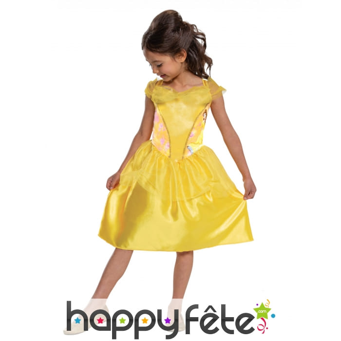 Robe de Belle dorée pour enfant