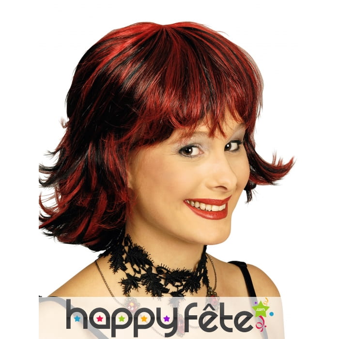 Ras de cou noir baroque en dentelle