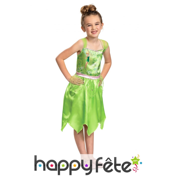 Robe de fée verte pour enfant