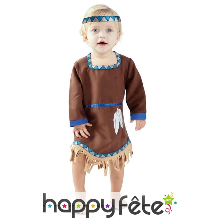Robe d'indienne pour bébé