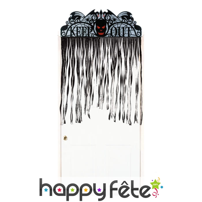 Rideau de porte Keep Out