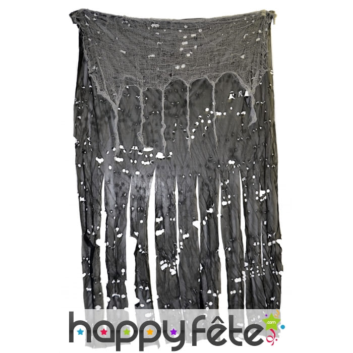 Rideau de porte macabre