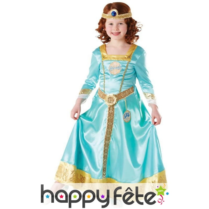 Robe de princesse Rebelle deluxe, enfant