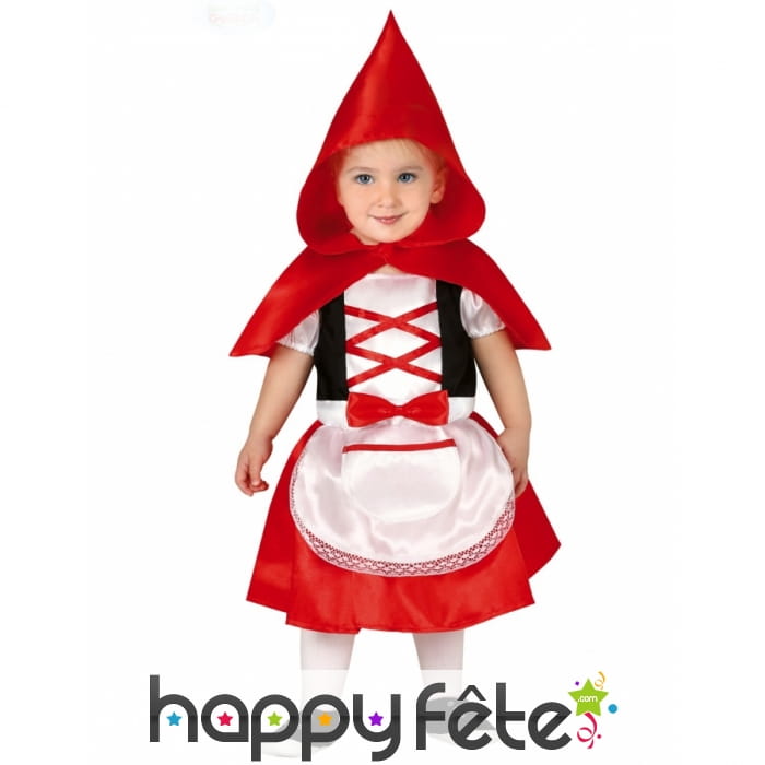 Robe du Petit chaperon rouge pour bébé