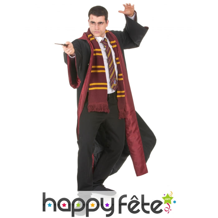 Robe de sorcier Gryffondor, réplique Harry Potter