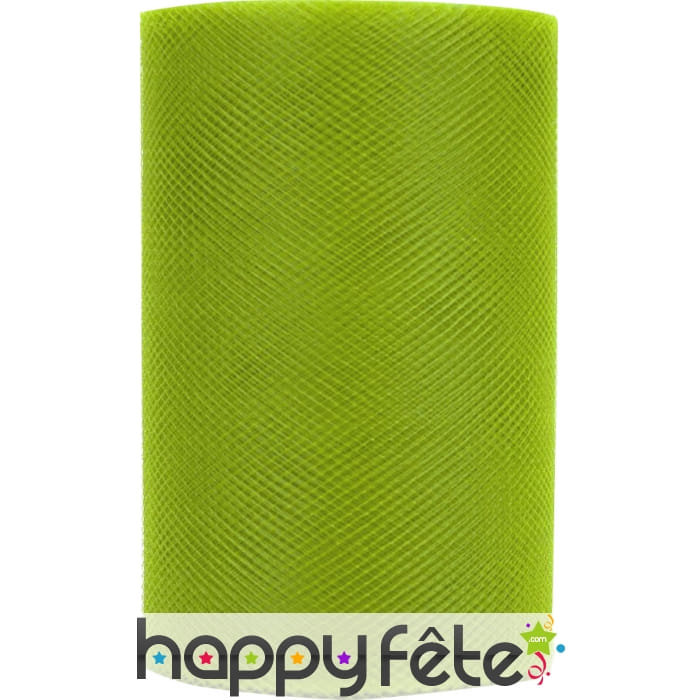 Rouleau de tulle anis 10/20 cm